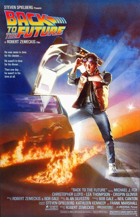 Back to the Future Movie Poster