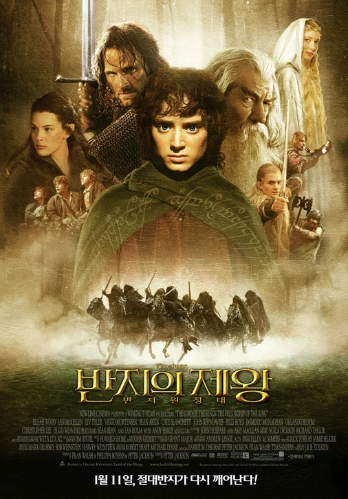 The Lord of the Rings: The Fellowship of the Ring Movie Poster