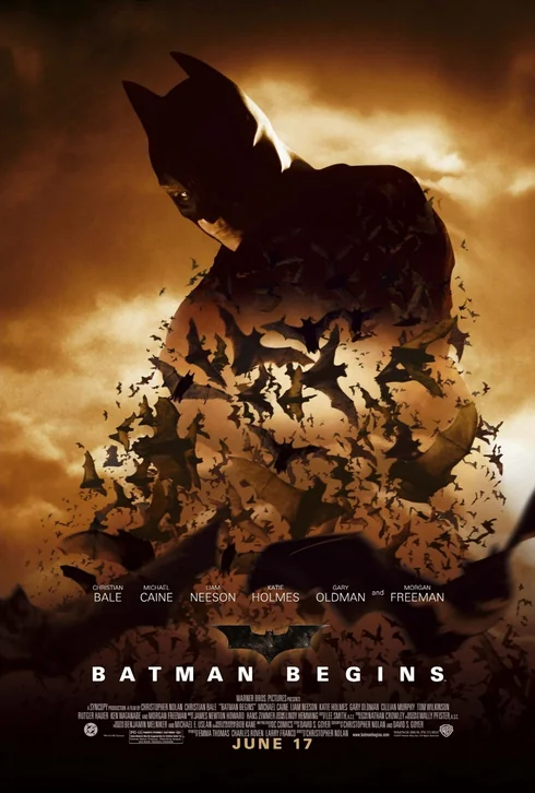 Batman Begins Movie Poster