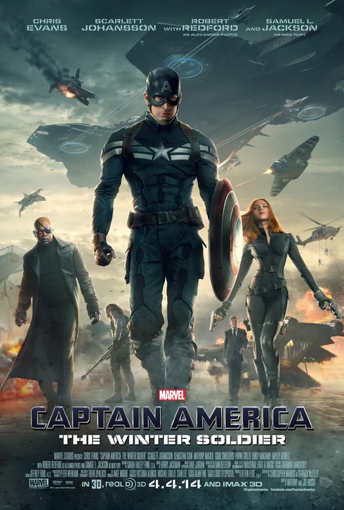 Captain America: The Winter Soldier Movie Poster