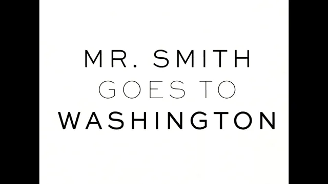 Mr. Smith Goes to Washington Scene 5