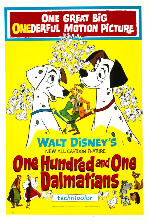 101 Dalmatians Movie Poster
