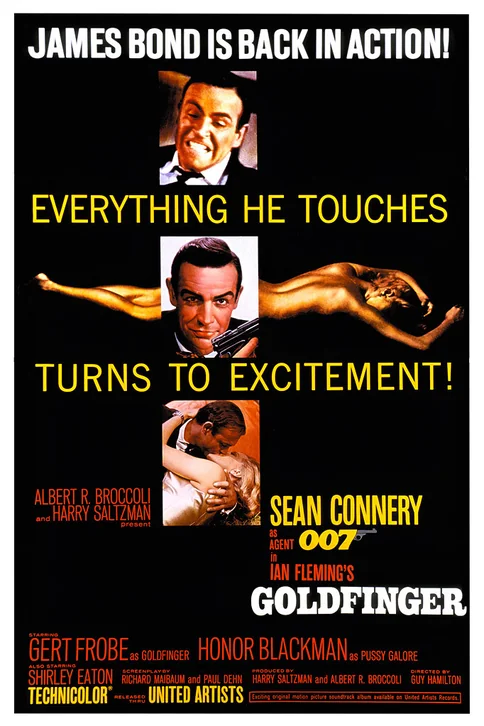 Goldfinger Movie Poster