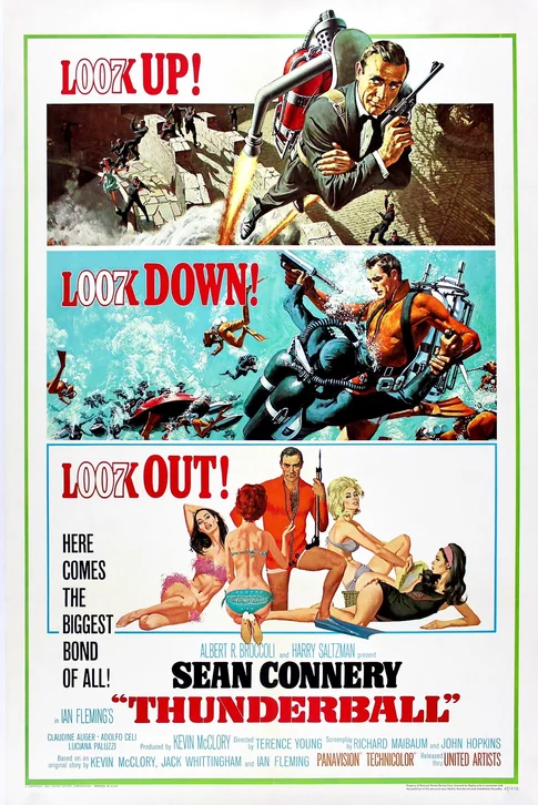 Thunderball Movie Poster