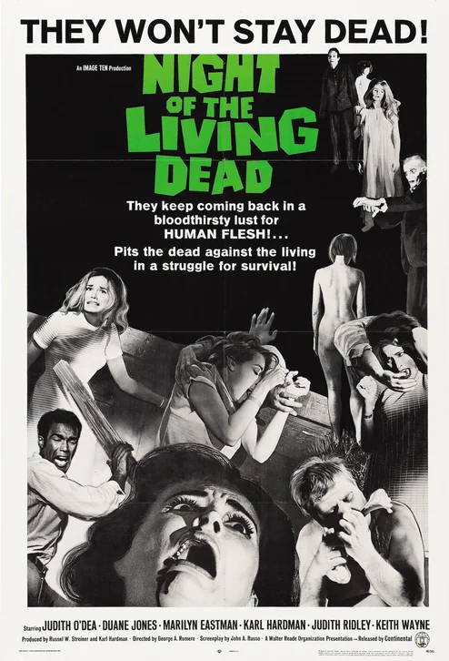 Night of the Living Dead Movie Poster