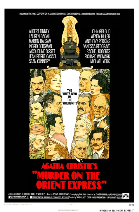 Murder on the Orient Express Movie Poster