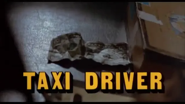 Taxi Driver Scene 1