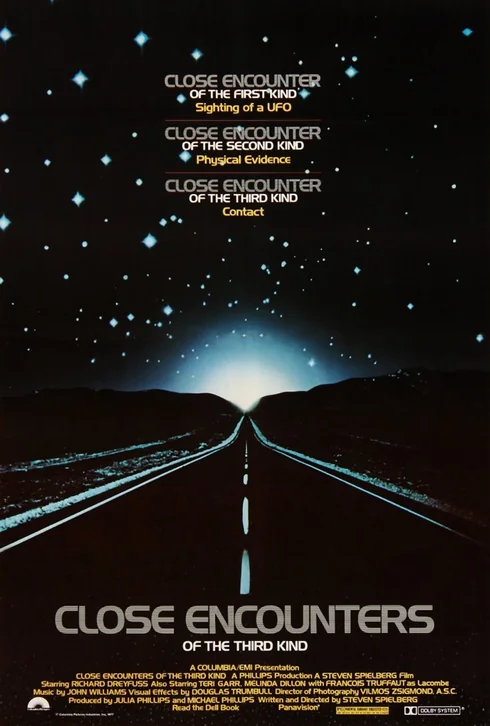 Close Encounters of the Third Kind Movie Poster