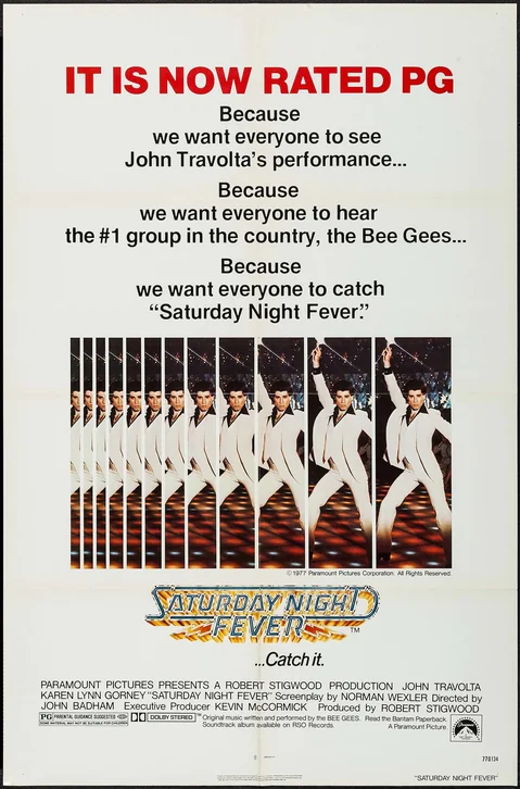 Saturday Night Fever Movie Poster