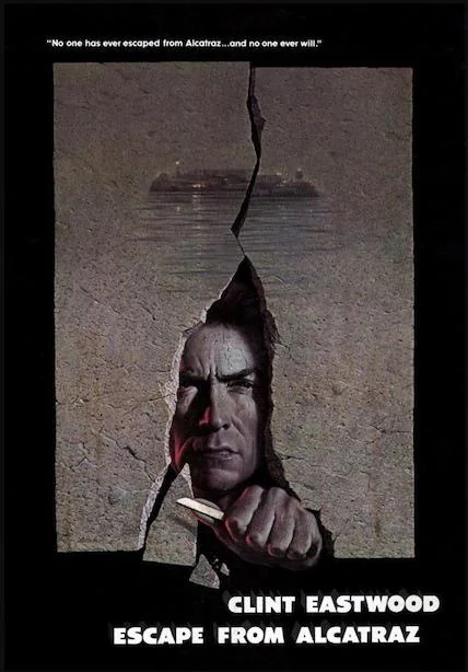 Escape from Alcatraz Movie Poster
