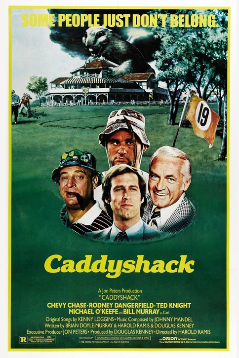 Caddyshack Movie Poster