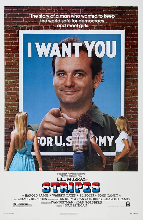 Stripes Movie Poster