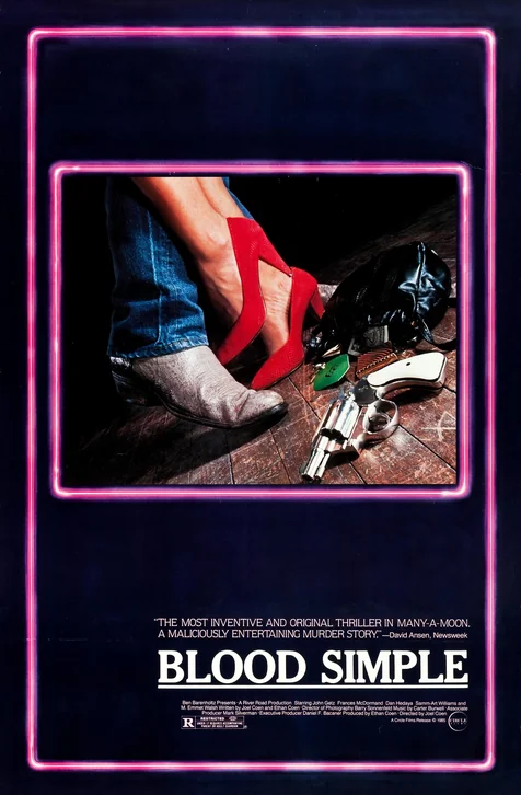 Blood Simple Movie Poster