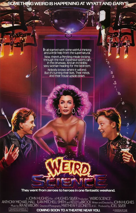 Weird Science Movie Poster