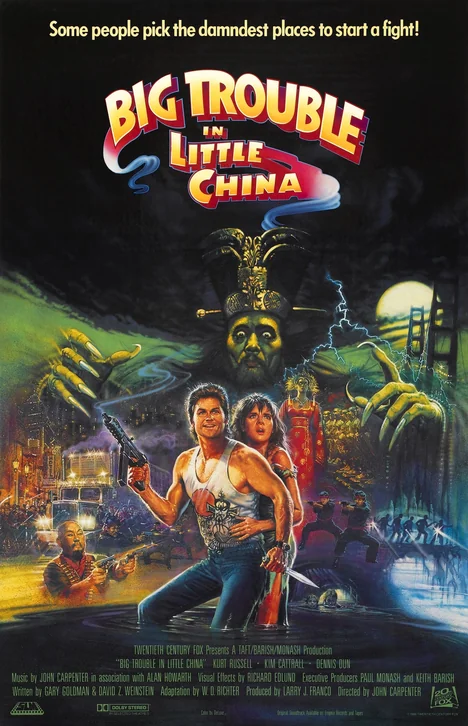 Big Trouble in Little China Movie Poster