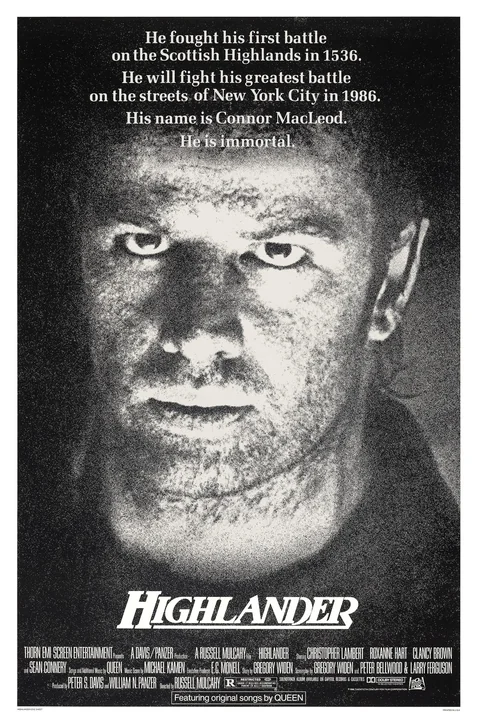 Highlander Movie Poster