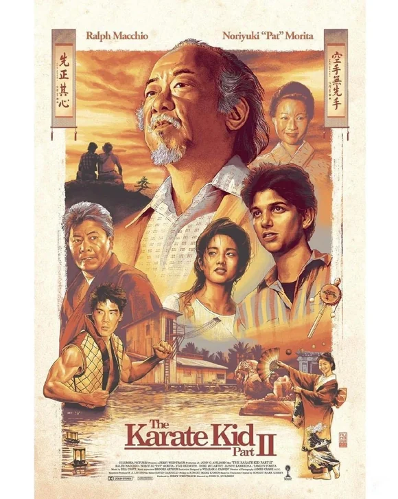 The Karate Kid Part II Movie Poster