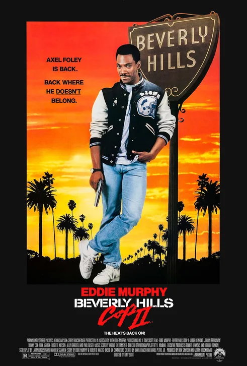 Beverly Hills Cop II Movie Poster