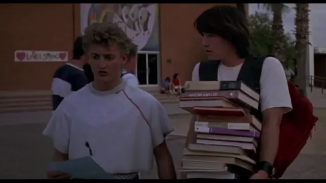 Bill & Ted's Excellent Adventure Scene 1