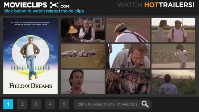 Field of Dreams Scene 5