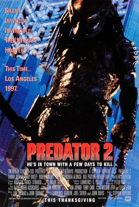 Predator 2 Movie Poster