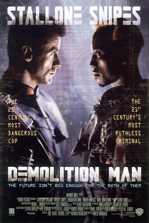 Demolition Man Movie Poster