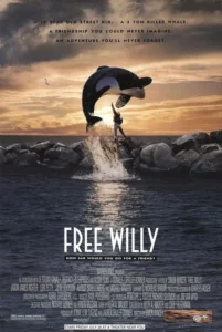 Free Willy Movie Poster