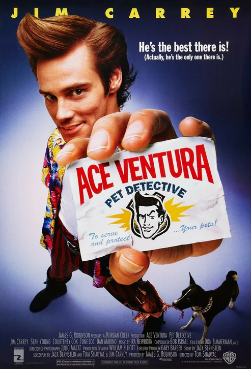 Ace Ventura: Pet Detective Movie Poster