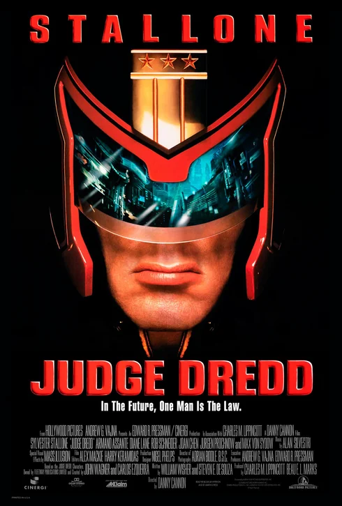 Judge Dredd Movie Poster