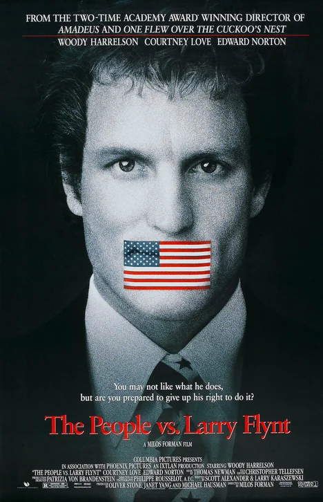 The People vs. Larry Flynt Movie Poster