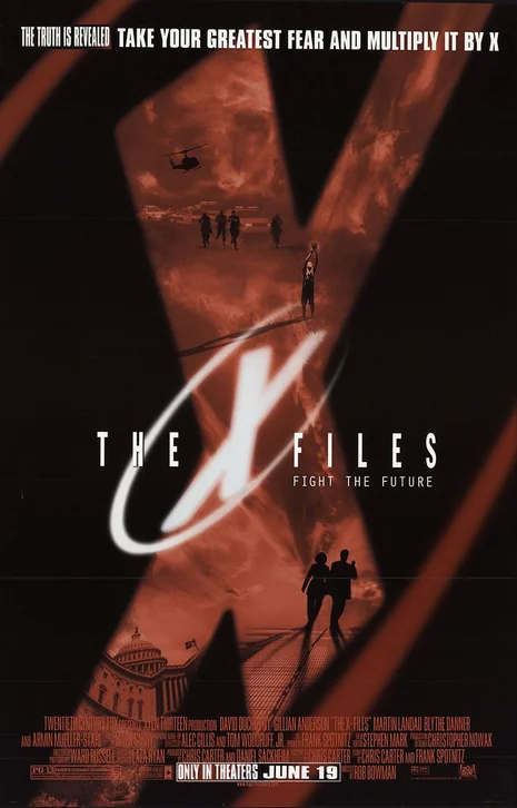 The X-Files: Fight the Future Movie Poster