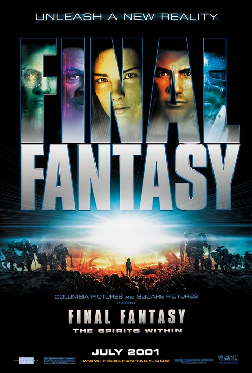 Final Fantasy: The Spirits Within Movie Poster