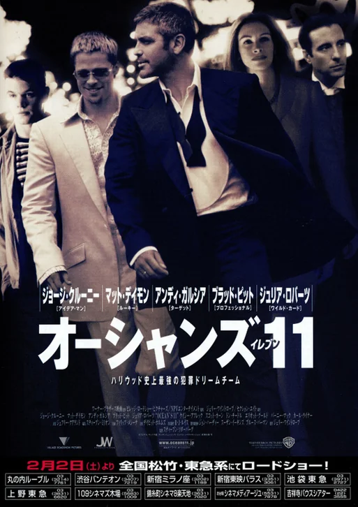 Ocean's Eleven Movie Poster