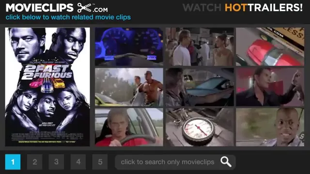 2 Fast 2 Furious Scene 5