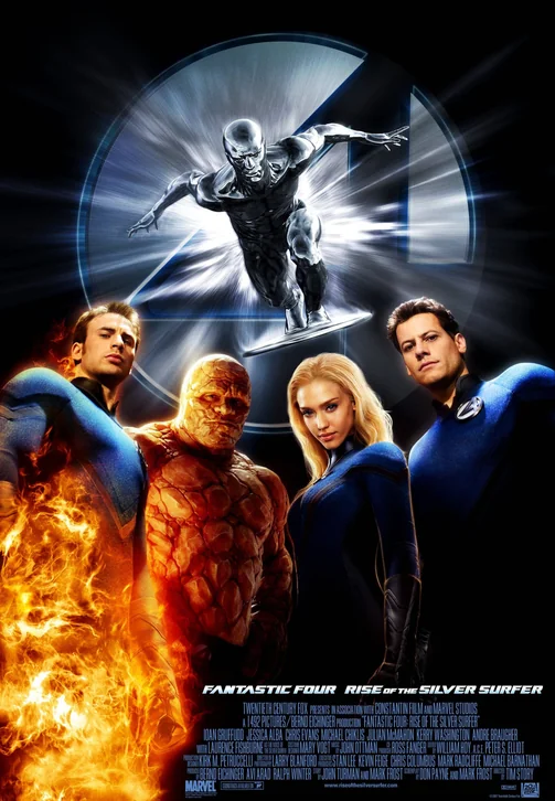 Fantastic 4: Rise of the Silver Surfer Movie Poster