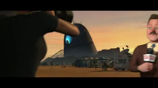 Monsters vs. Aliens Scene 1