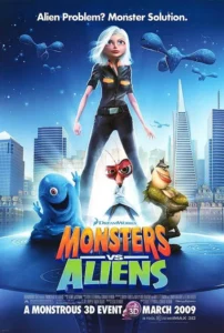 Monsters vs. Aliens Movie Poster