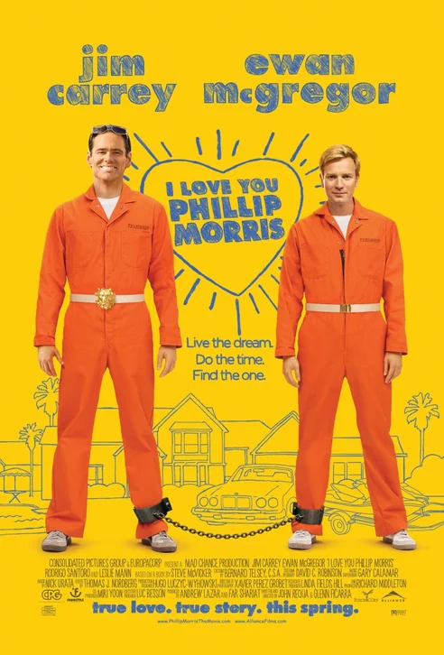 I Love You Phillip Morris Movie Poster