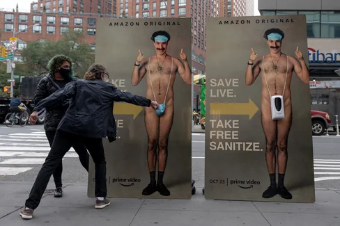 Borat Subsequent Moviefilm Movie Poster