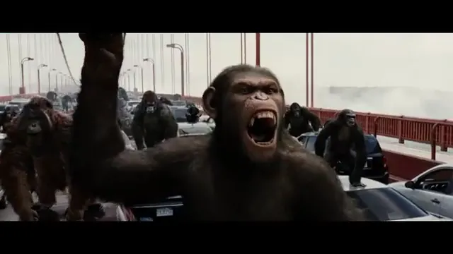 Rise of the Planet of the Apes Scene 5