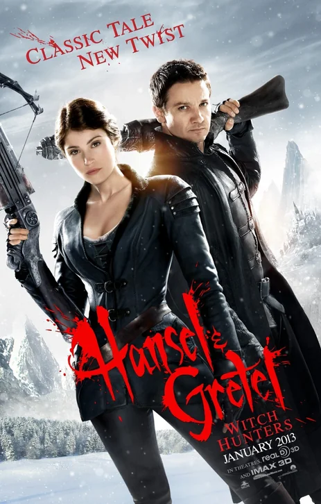 Hansel & Gretel: Witch Hunters Movie Poster