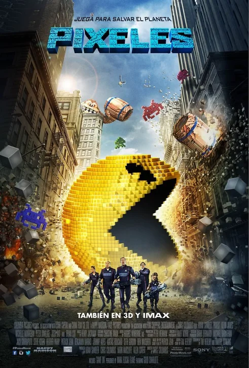 Pixels Movie Poster