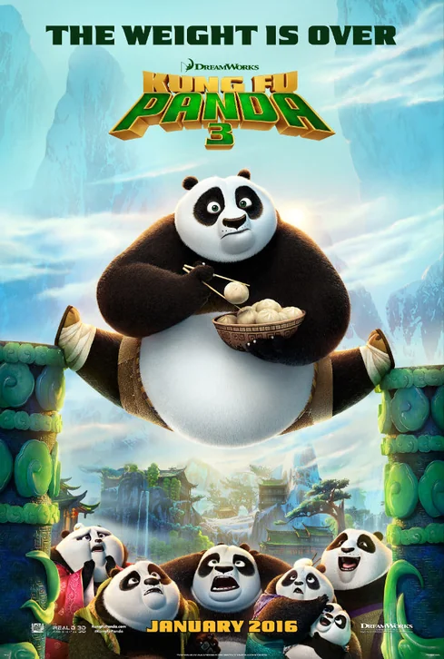 Kung Fu Panda 3 Movie Poster