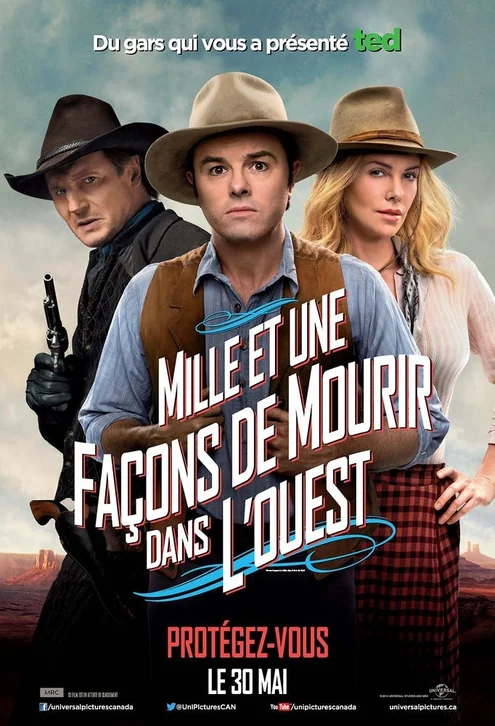 A Million Ways to Die in the West Movie Poster