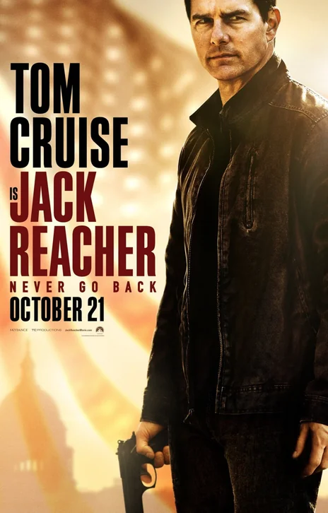 Jack Reacher: Never Go Back Movie Poster