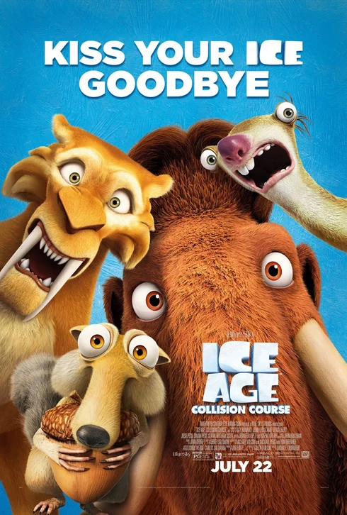 Ice Age: Collision Course Movie Poster