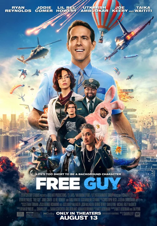 Free Guy Movie Poster