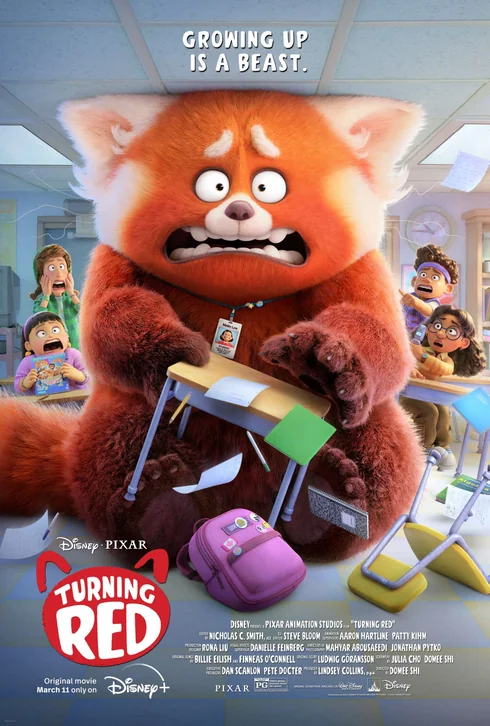 Turning Red Movie Poster