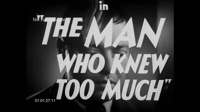 The Man Who Knew Too Much Scene 3