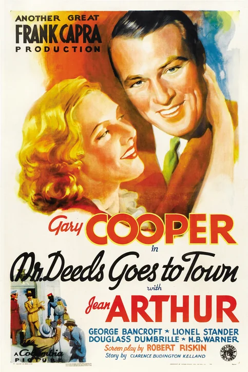 Mr. Deeds Goes to Town Movie Poster